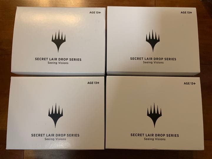 SECRET LAIR「Seeing Visions」×4個セット MTG