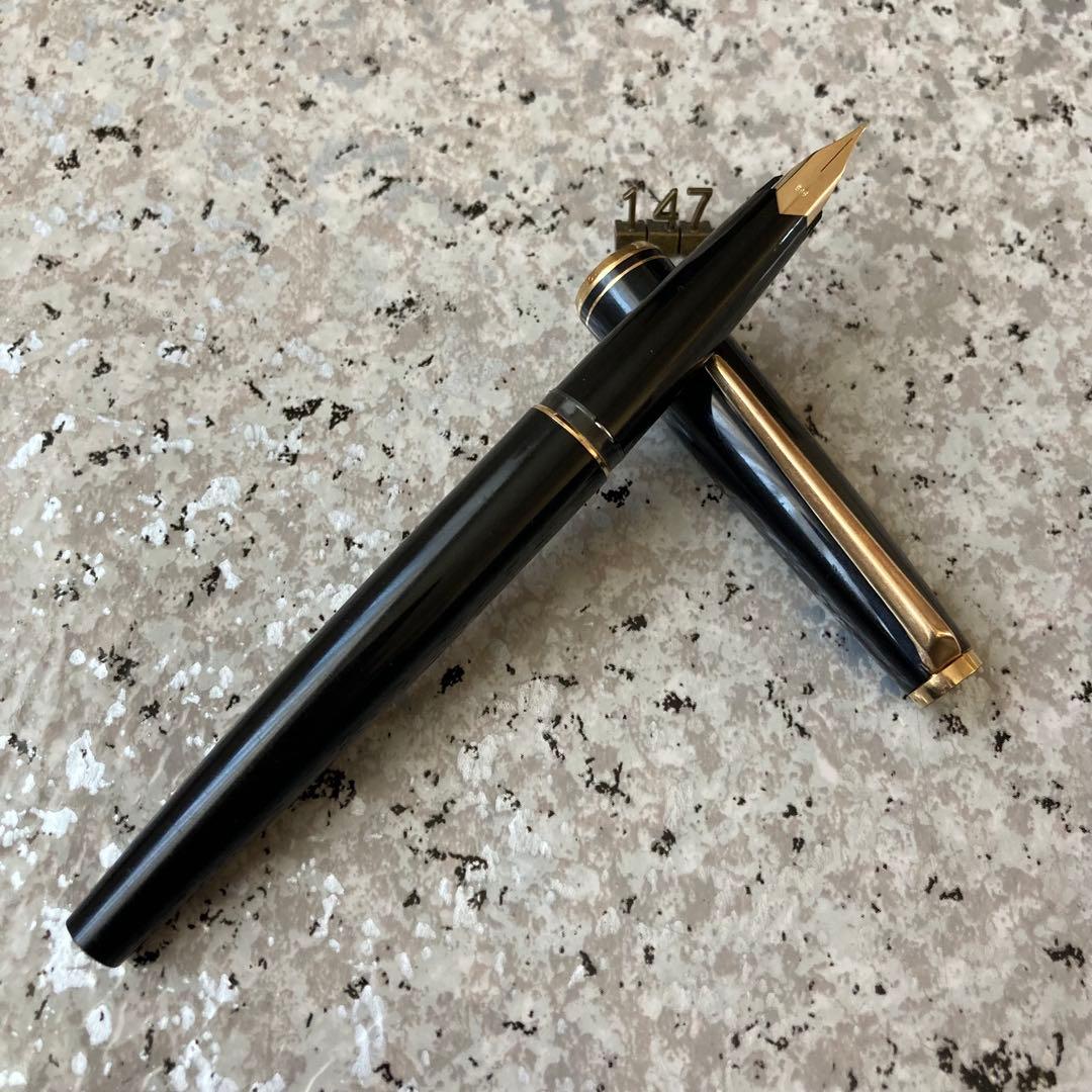 #147 オーバーホール済み 万年筆 モンブラン MONTBLANC 14k