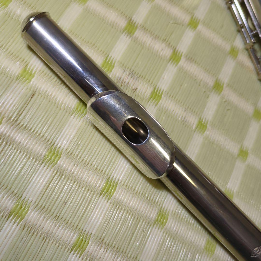 MIYAZAWA フルート リッププレート銀製 ケース、バッグ付き