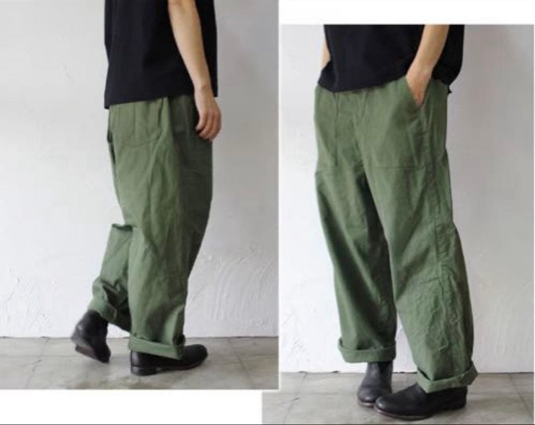 sasanqua by trees サザンカ US ARMY ファティーグパンツ