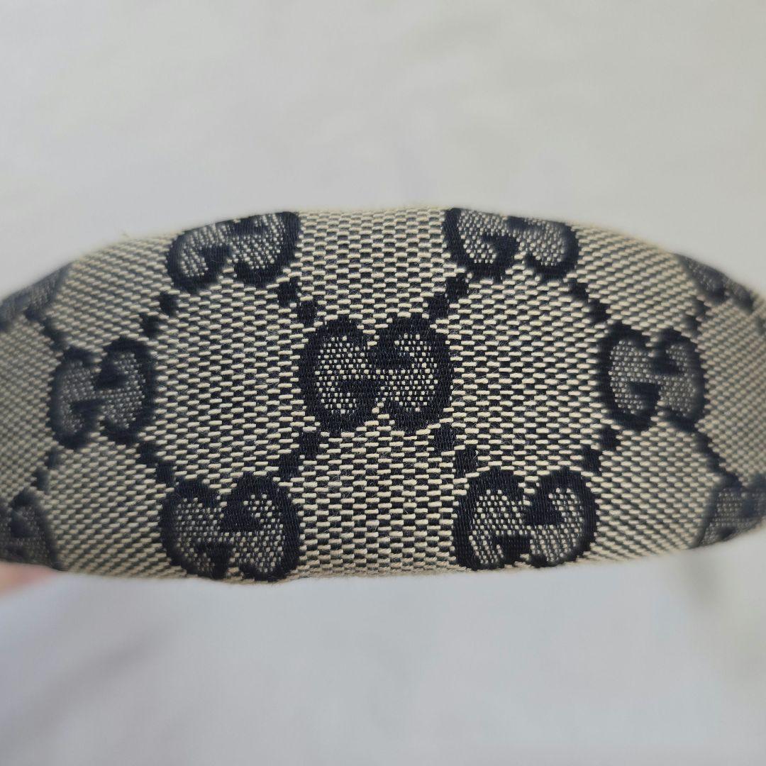 GUCCI カチューシャ GG キャンバス ヘアバンド ベージュ