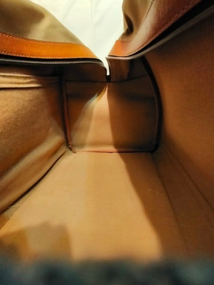 最終値下lancel ランセル　ベージュトラベル バッグ 中型