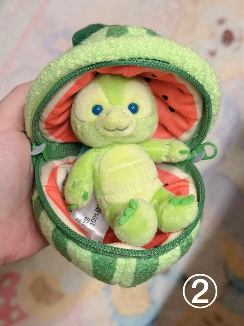 専用　お顔厳選　レモン　夏　リーナベル　Sサイズぬいぐるみ　スケルトン入り