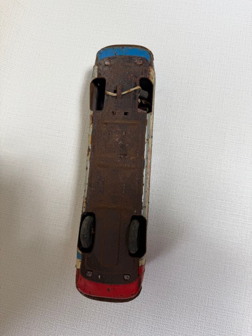 鉄道アトム ミニカー 赤・青・白