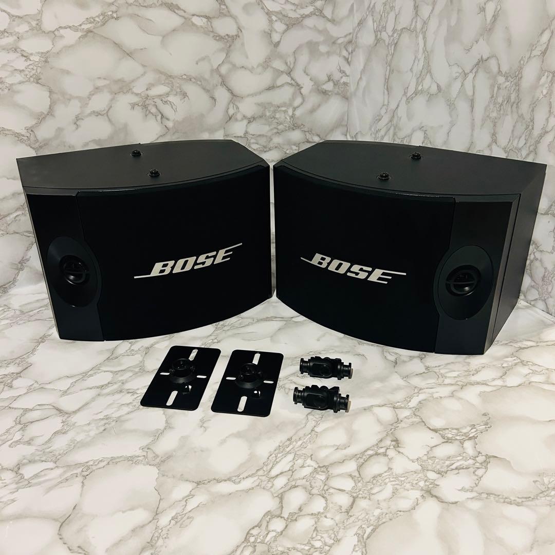 【取付部品付属】Bose ブックシェルフスピーカー　301V ブラック
