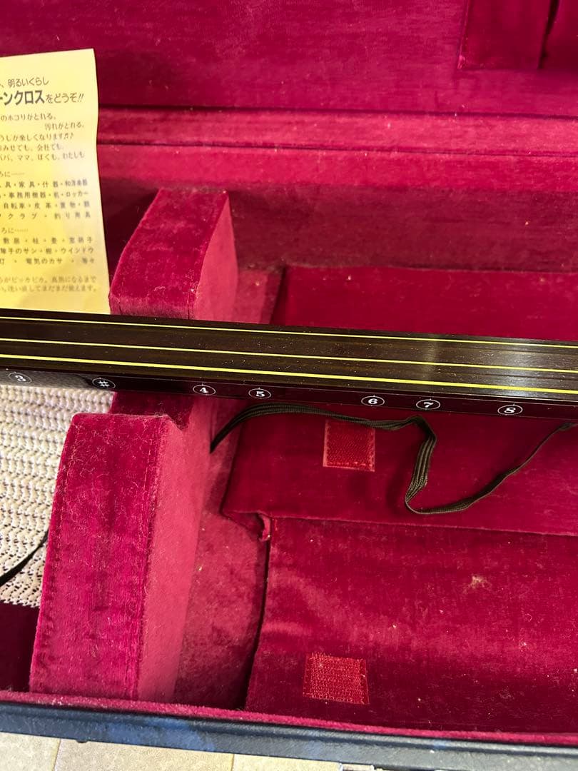 三味線　中棹　ハードケース付き