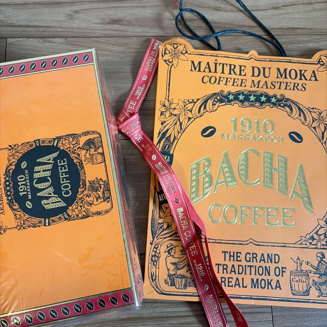 バシャコーヒー　アソートコーヒーバッグ　ギフトボックス　紙袋とリボン付き