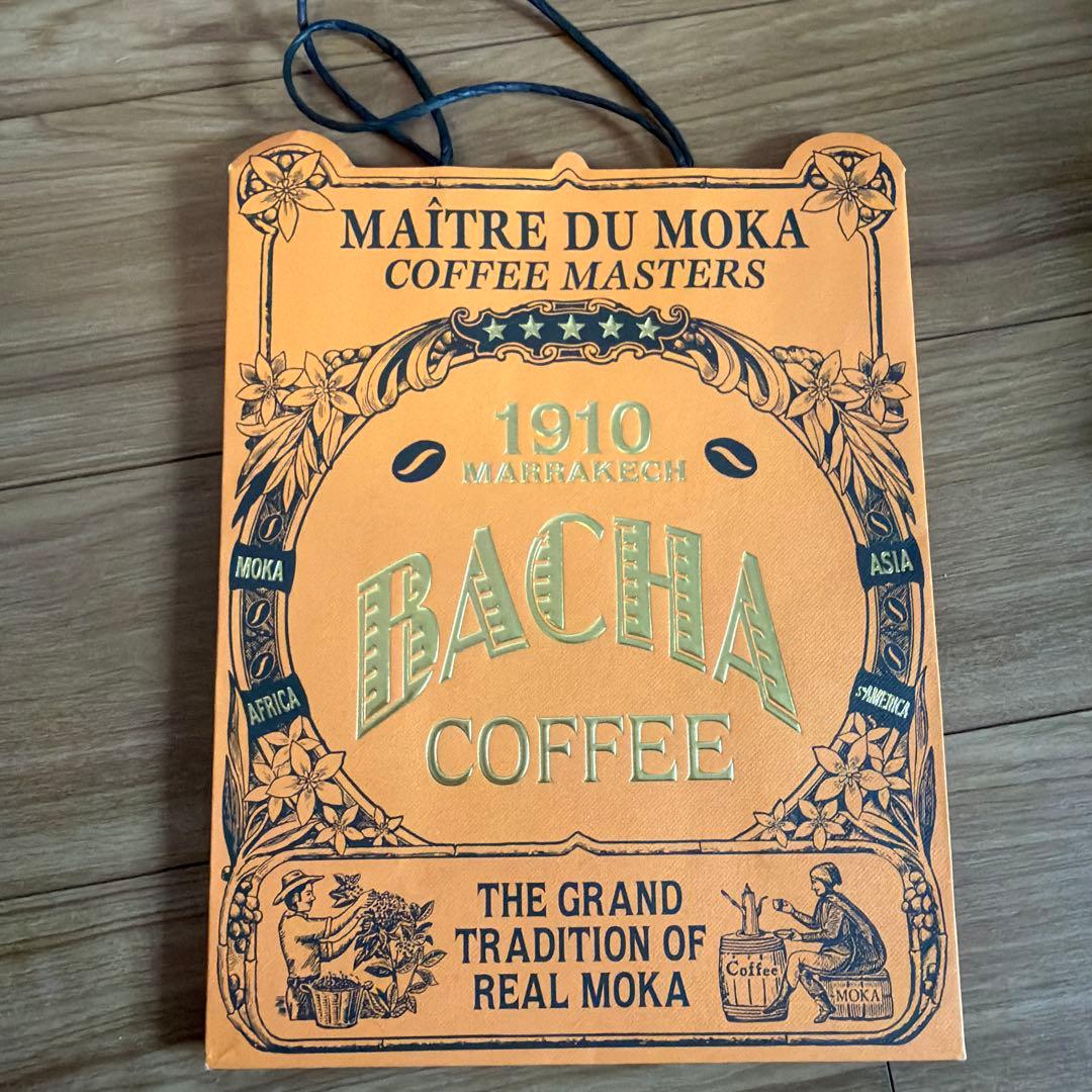 バシャコーヒー　アソートコーヒーバッグ　ギフトボックス　紙袋とリボン付き