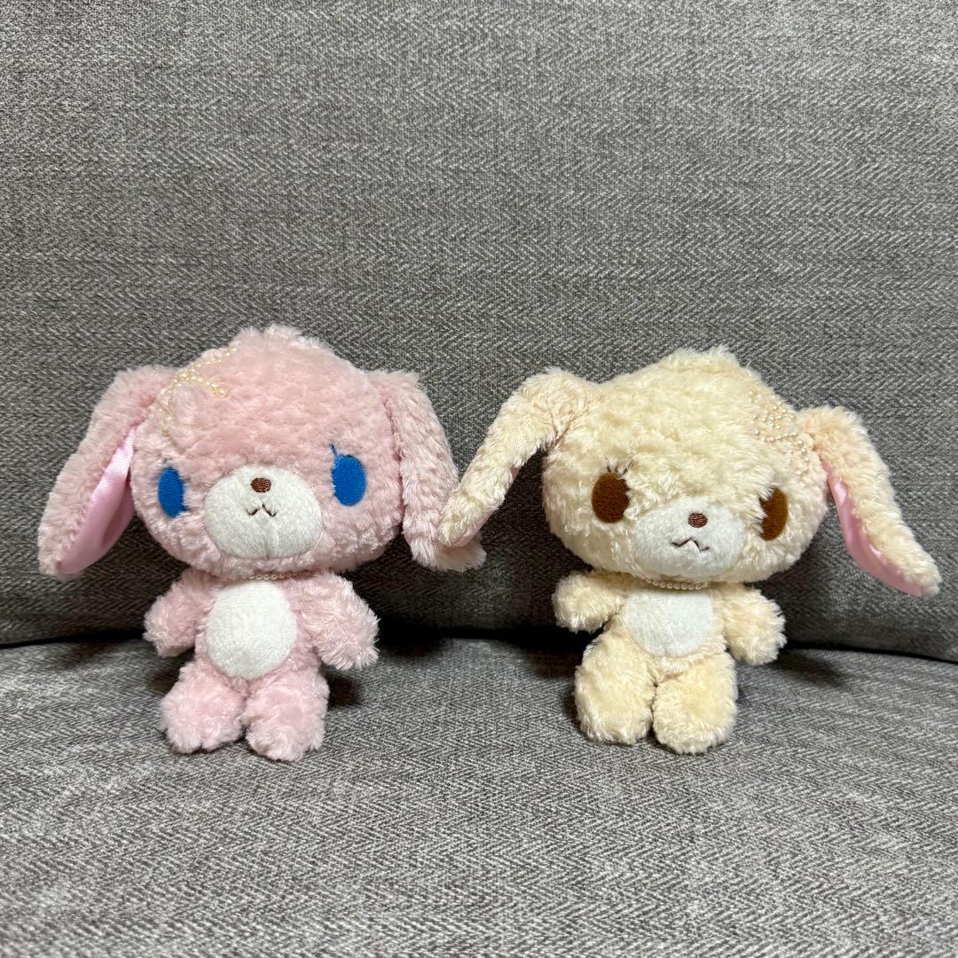 サンリオ シュガーバニーズ ぬいぐるみ (ももうさ・はなうさ)