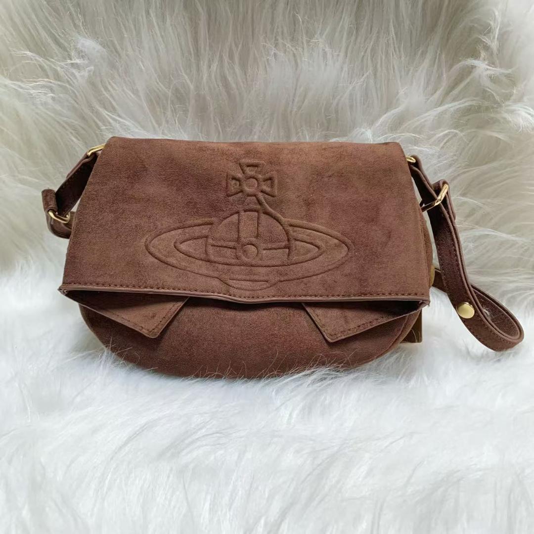 ✨美品 VivienneWestwoodショルダーバッグ スエード ブラウン✨
