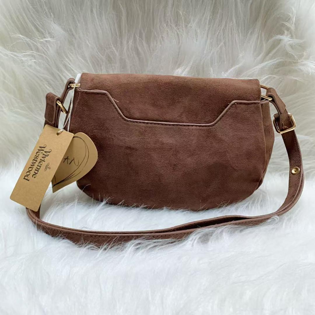 ✨美品 VivienneWestwoodショルダーバッグ スエード ブラウン✨