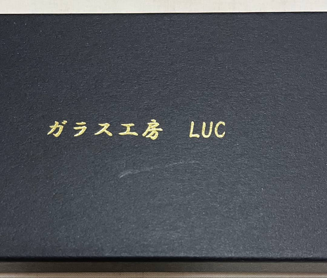 ⭐︎週末限定値下げ⭐︎送料無料⭐︎新品⭐︎ガラス工房LUC 「ラティチェロ 」ガラスペン
