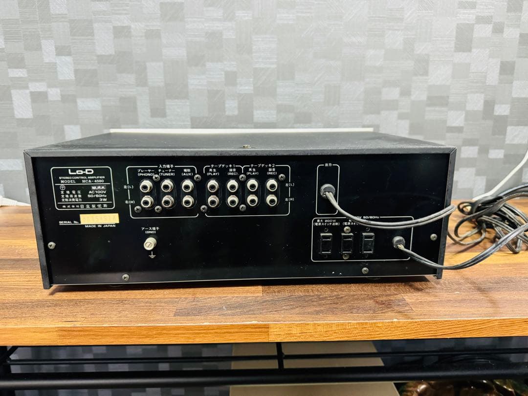 HITACHI 日立 Lo-D ローディ HCA-4580 プリアンプ 音響機器