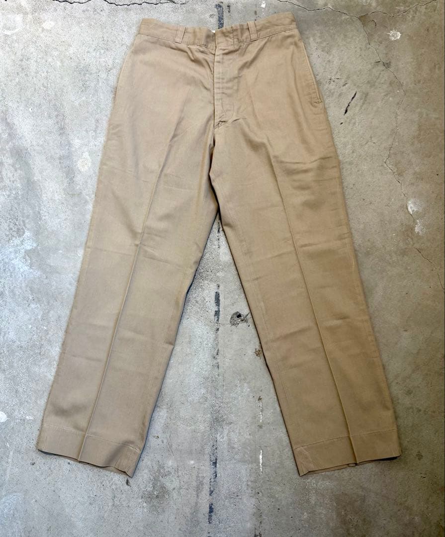 60s 70s US ARMY アメリカ軍 チノパン 32×29