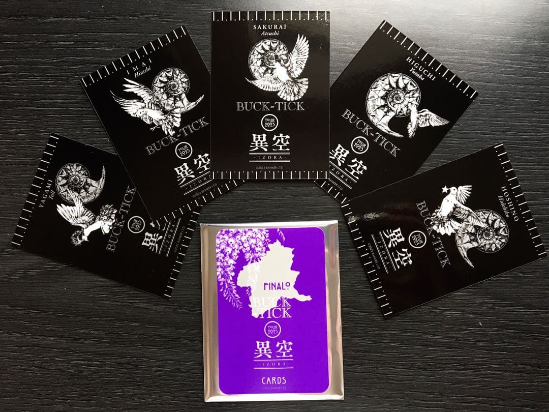 BUCK-TICK 異空⁑FINALO⁑トレカ フルコンプ⁑櫻井敦司 今井 星野