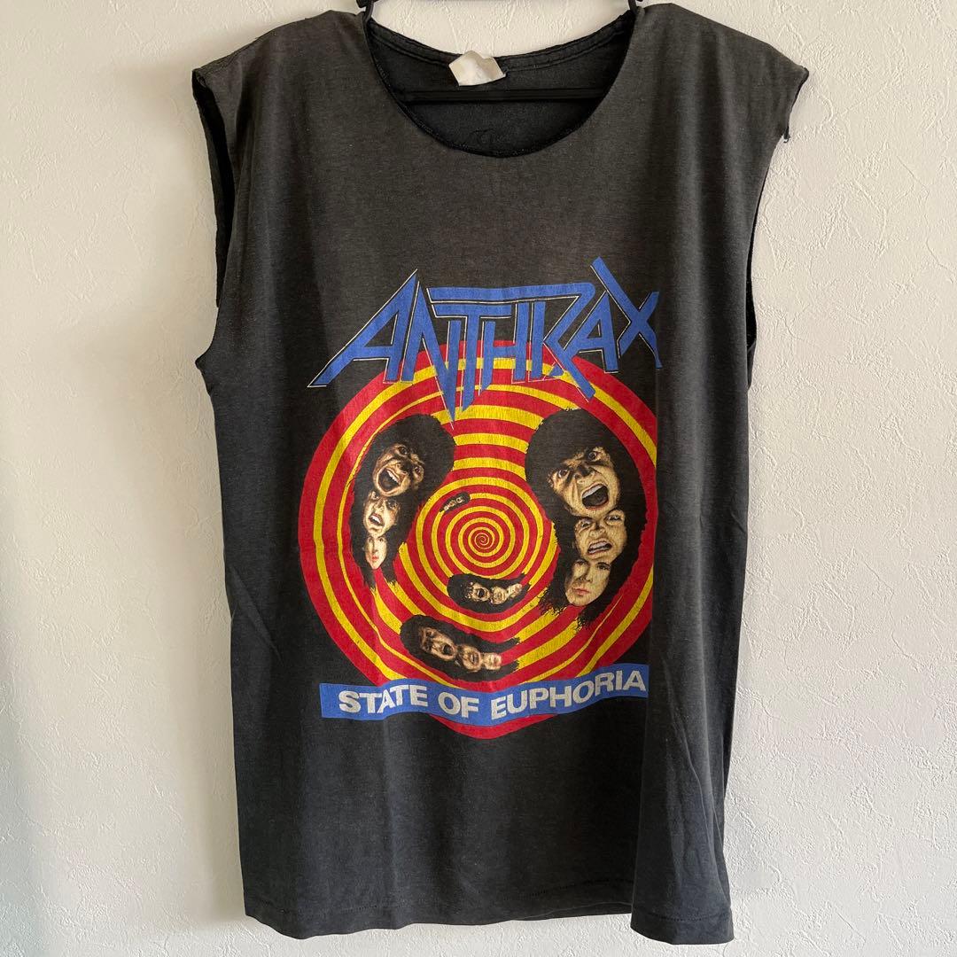 激激激レア！アンスラックス　バンドTシャツ