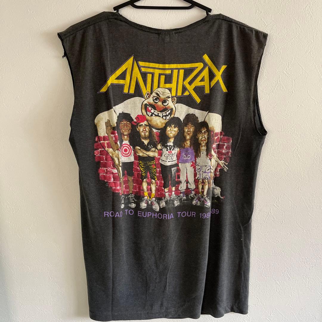 激激激レア！アンスラックス　バンドTシャツ