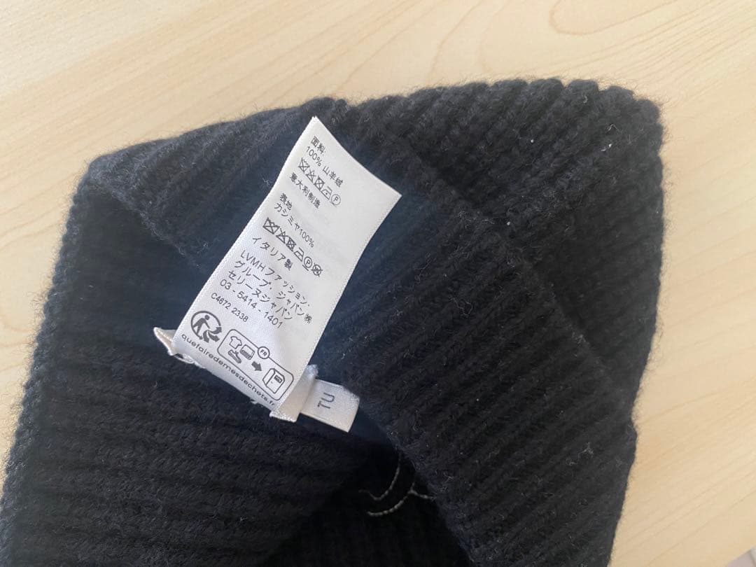 CELINE cashmere ニット帽