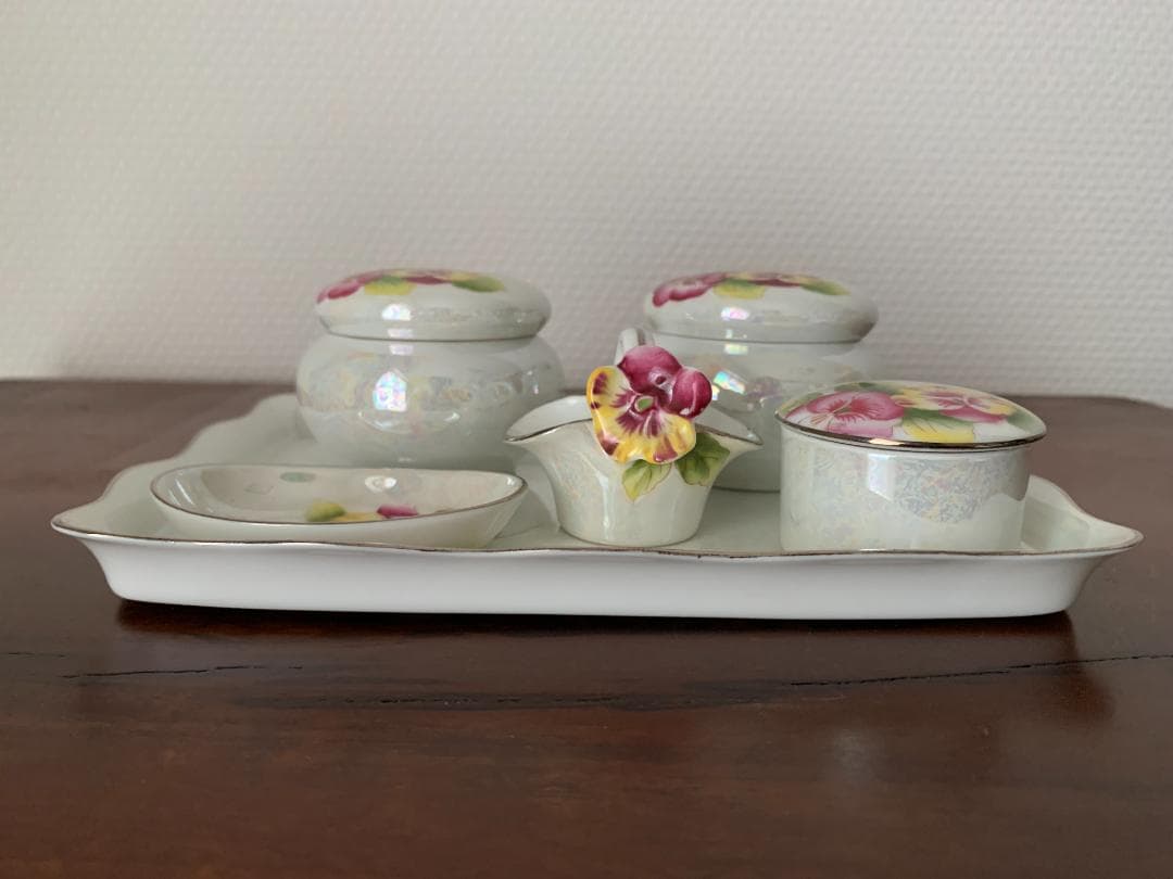 ✨特別価格✨オールドノリタケプチドレッシングセットビスクドール用アンティーク