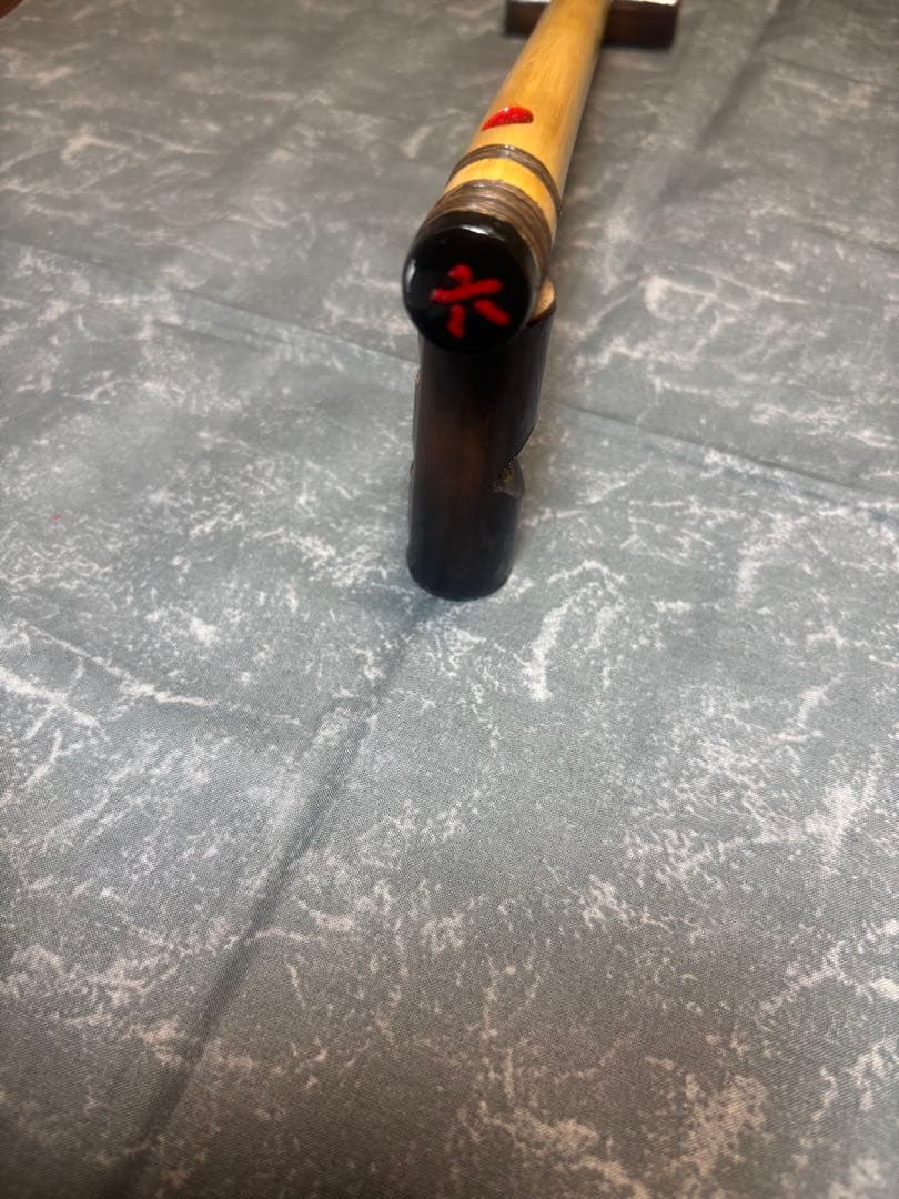 篠笛、六本調子（Ｂ♭菅）ドレミ調