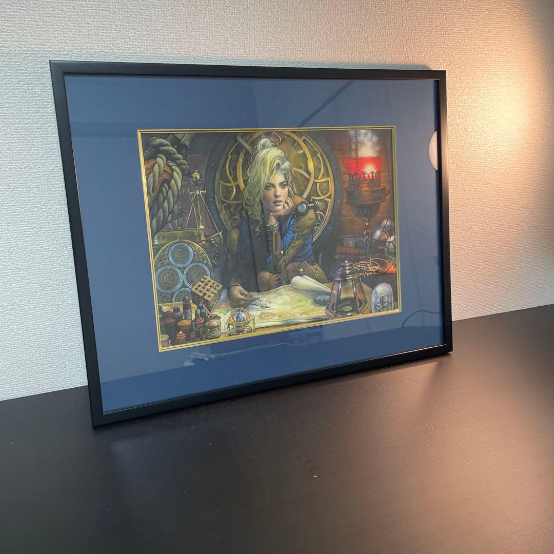 【航行長ハナ】サイン入り複製原画 Nielsen ニールセン MTG