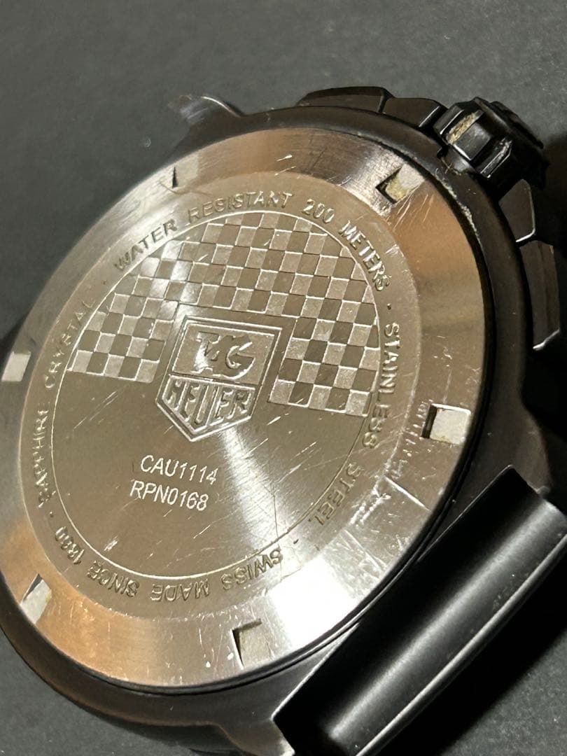 TAG HEUER Formula 1 ブラック CAU1114
