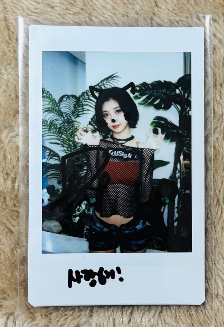 公*o様 kep1er ダヨン サイン入りポラ ポラロイド