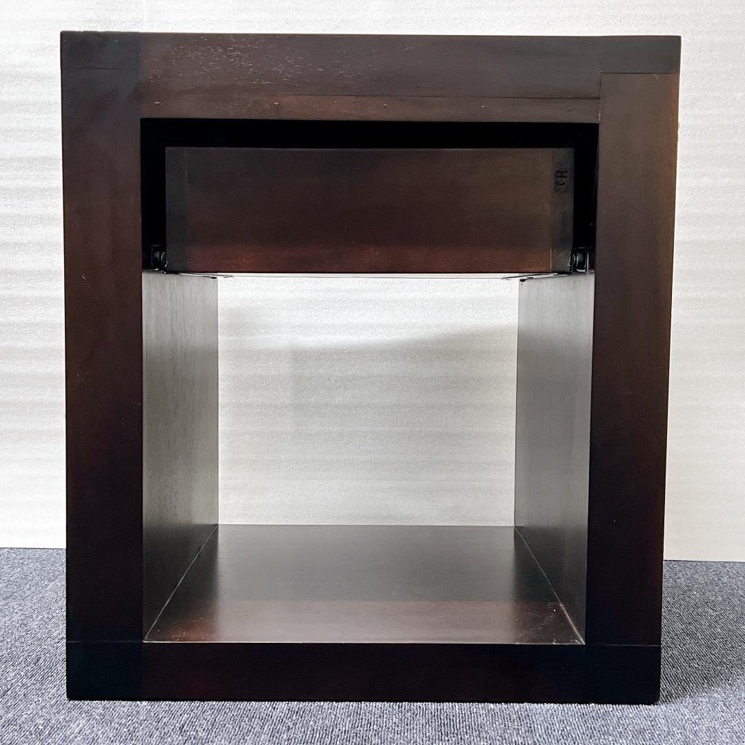 【良品✨送料込】アジアン家具 ウォーターヒヤシンス サイドテーブル