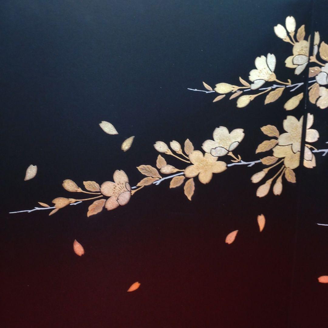 【雛蔵】二曲屏風　桜