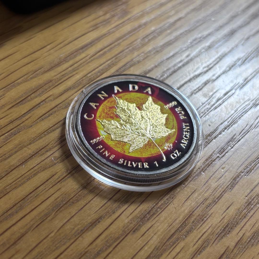 【メイプル銀貨】 スペースコレクション ソーラーフレア2015