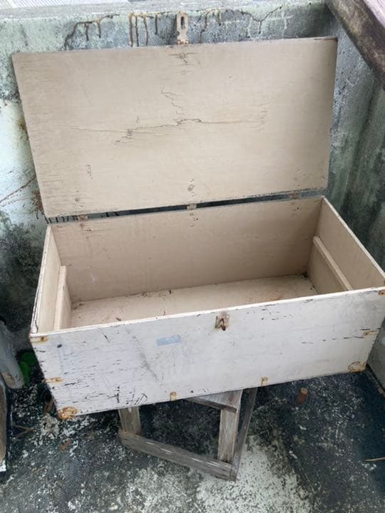 ビンテージ　アンティーク　ミリタリーボックス　木箱