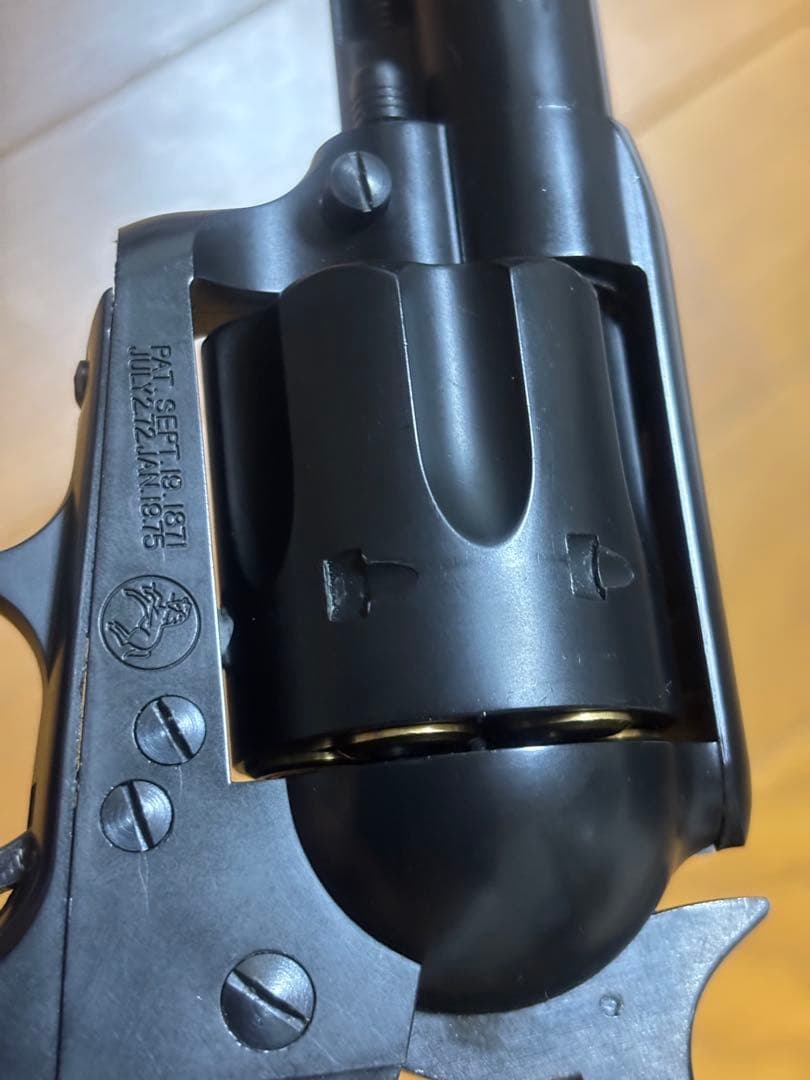 マルシン工業　ガス 6mm Xカートリッジ　コルトSAA.45 木製グリップ仕様