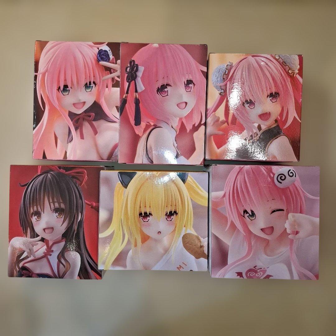 To LOVEる -とらぶるDesktopCuteフィギュア６体まとめ売り