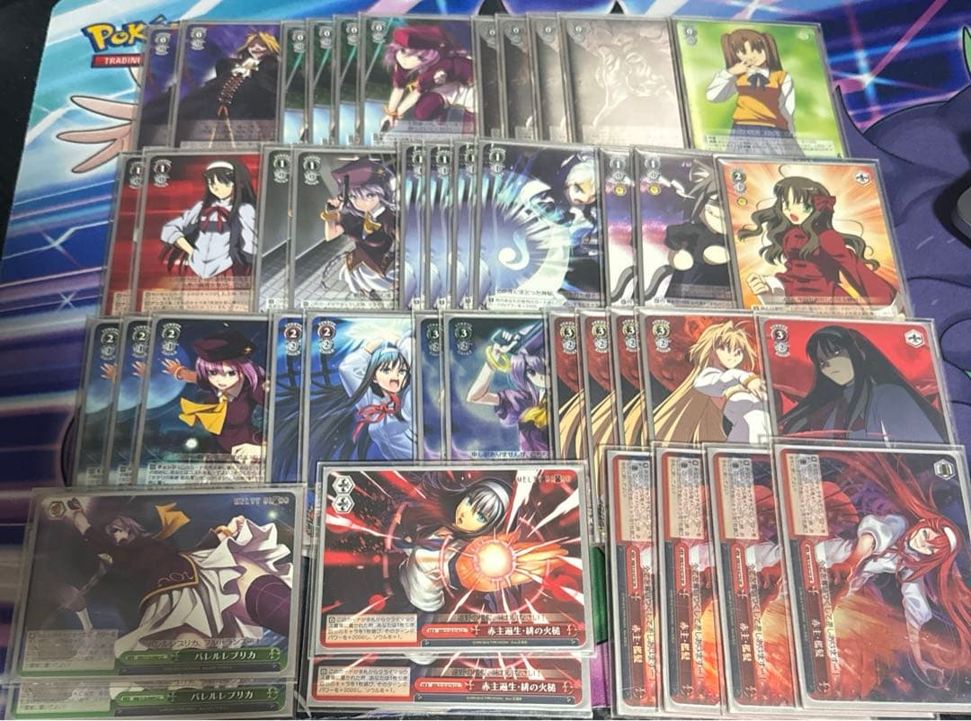 ヴァイスシュヴァルツ　MELTY BLOOD  フルレアリティ　希少　デッキ