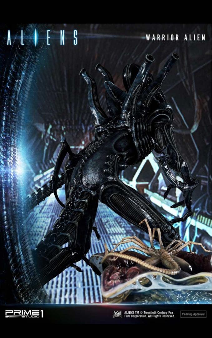 プライム1スタジオ　ウォーリアー　エイリアン　スタチュー
