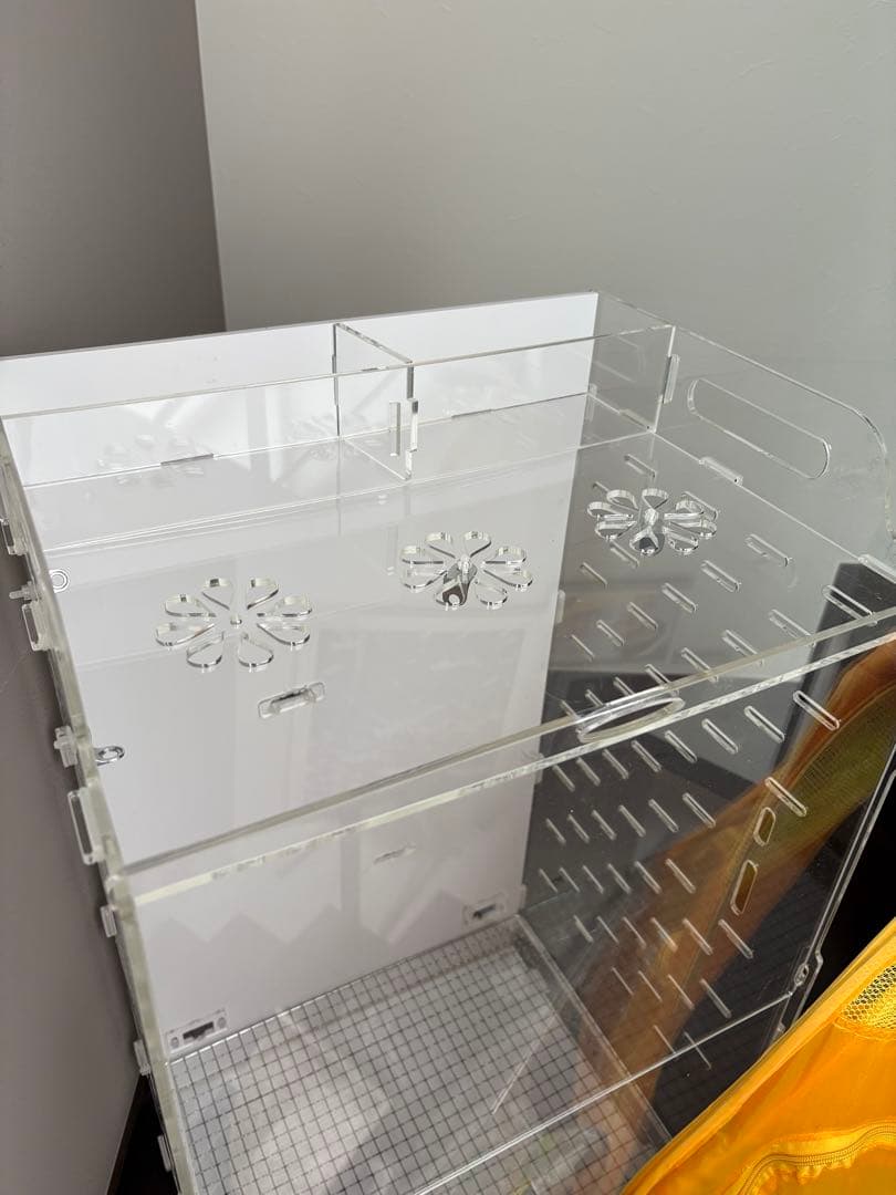 GEXアクリルルーム390High暖突 底面パネルヒーター ペット用簡易テント