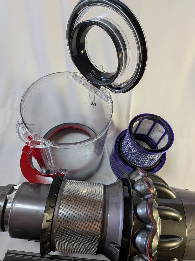 ie628　55分　ダイソン　コードレス　SV12　稼働品　分解洗浄済　動作保証