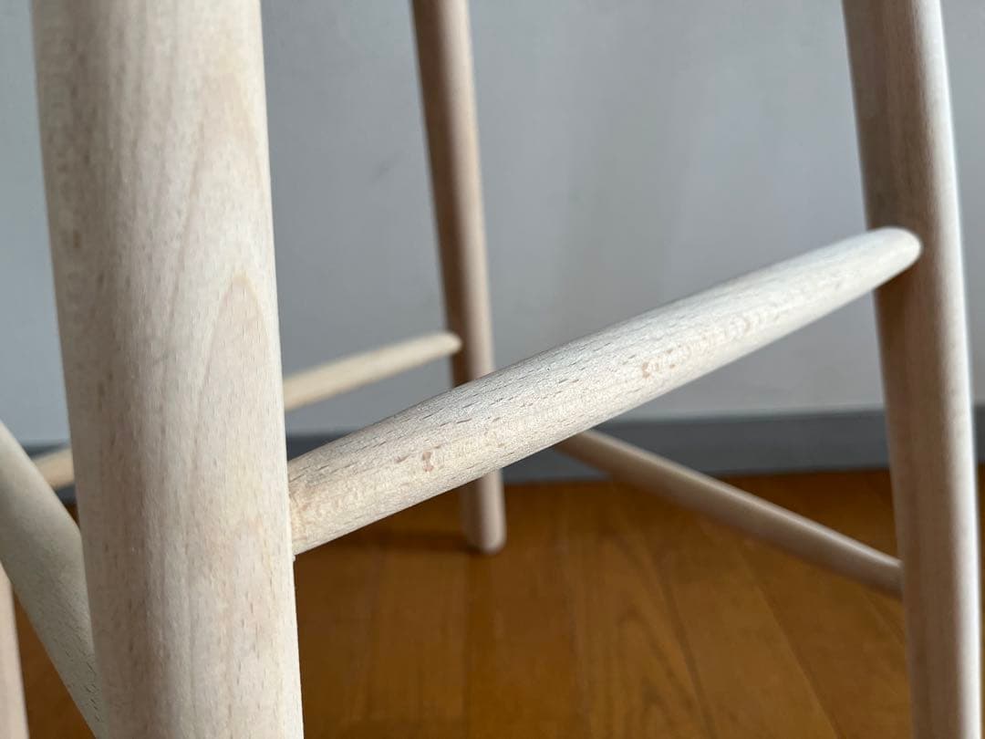 ノルディック スツール　① 北欧モダン　デンマーク　ミッドセンチュリー　無垢材