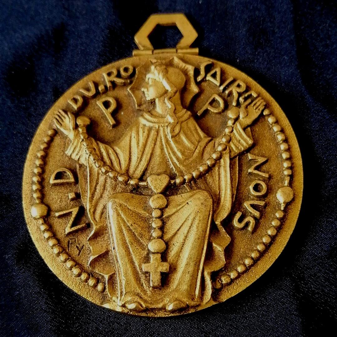 【フランス　アンティーク】ピィ　オリジナル　メダイ　作家　メダイ　フランス