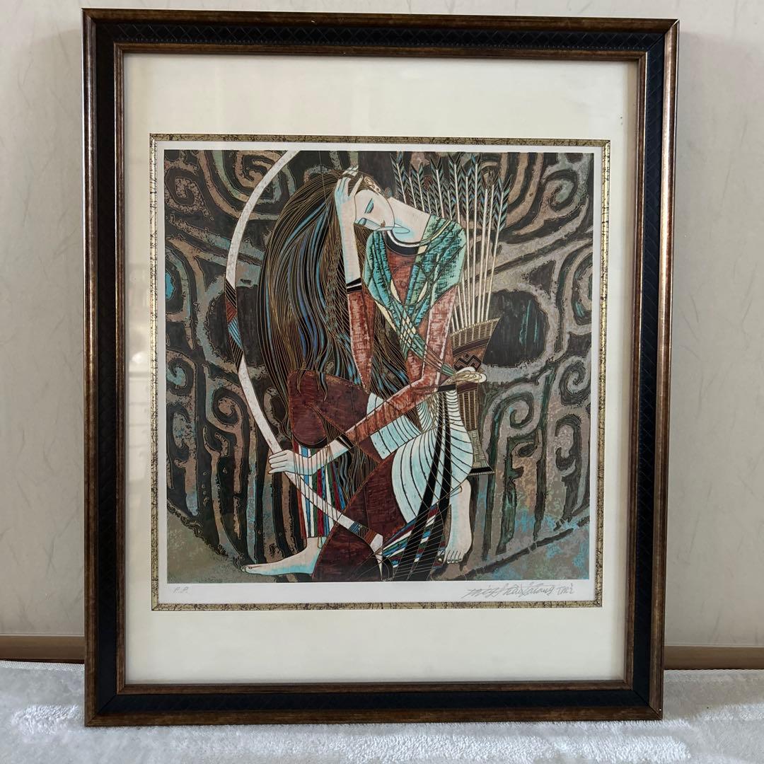 美品★レアPP版★ ティンシャオカン（丁紹光）シルクスクリーン アイズオブプレイ