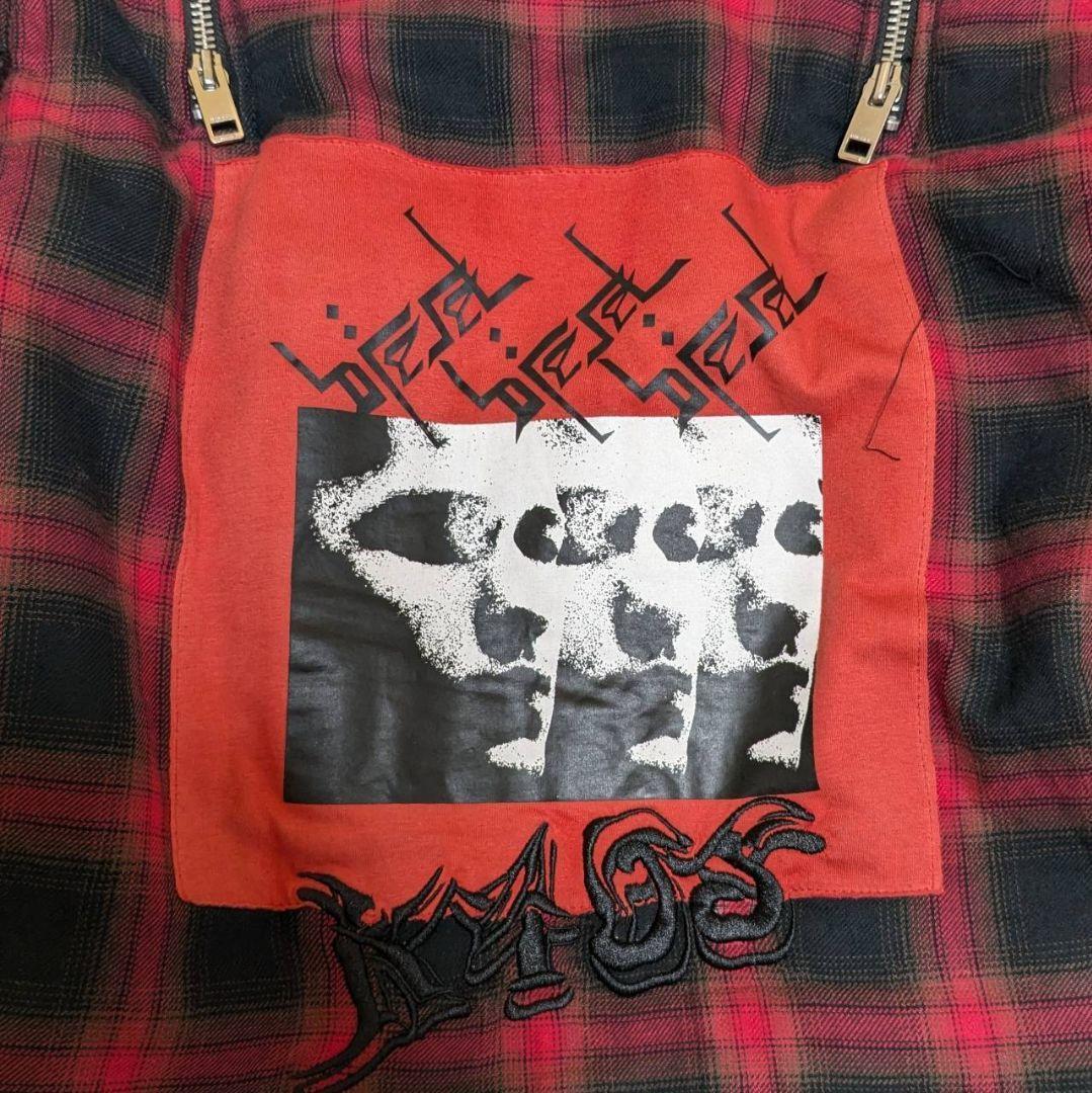 DIESEL ディーゼル L-NORMAN 再構築 レザージャケット 羊革 M