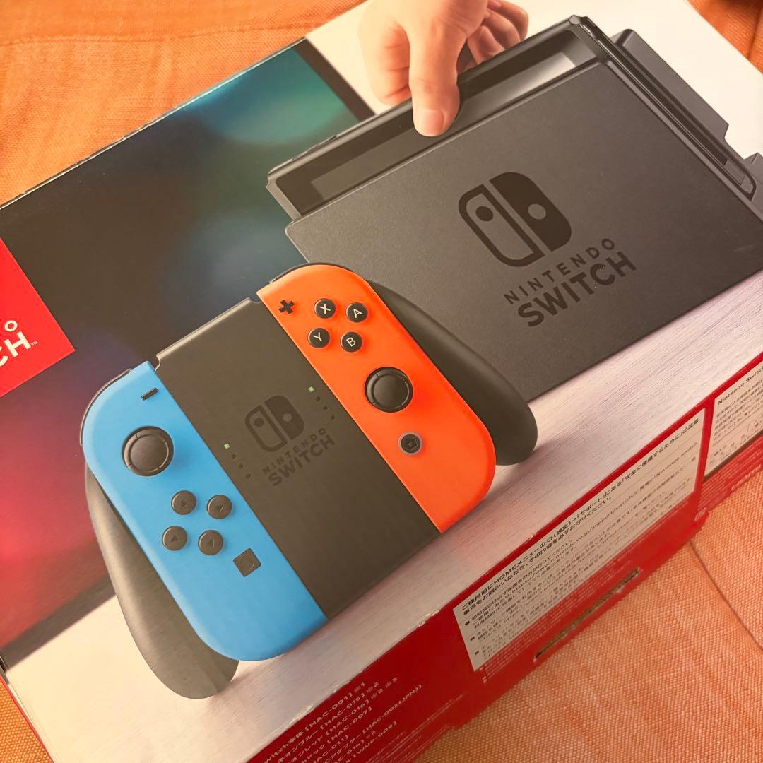 Nintendo Switch JOY-CONネオンブルー/ネオンレッド