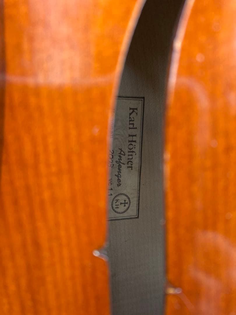 Karl Hofner Anfengerチェロ 4/4サイズ VC1.1