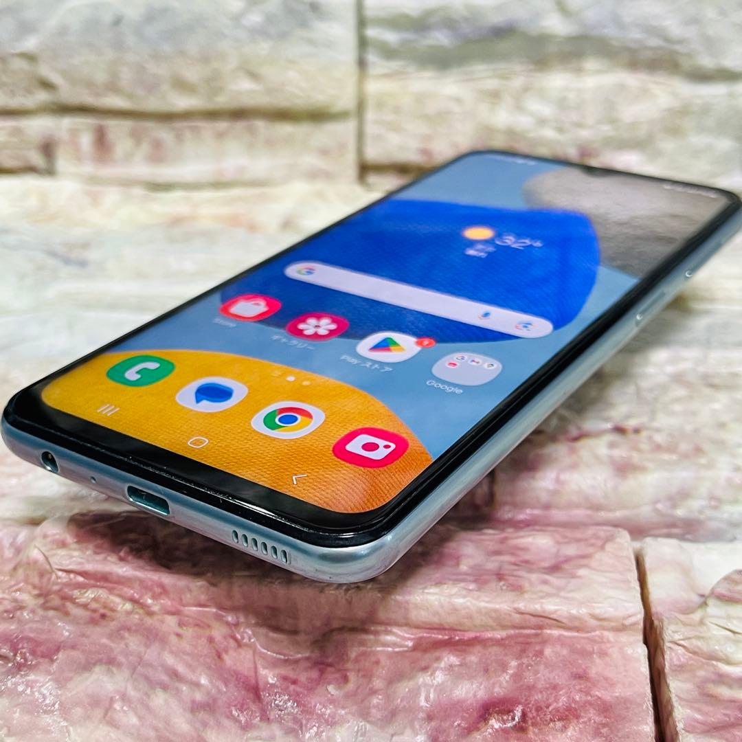 SIMフリー Galaxy M23 5G 128GB ライトブルー 電池良好