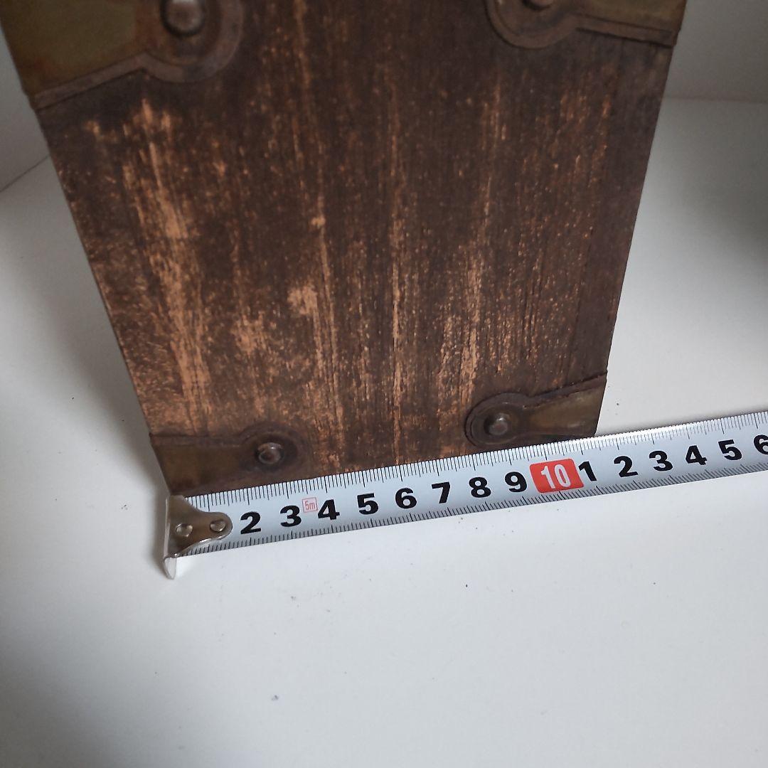 アンティーク 木製 ワイン ボックス 金具付き