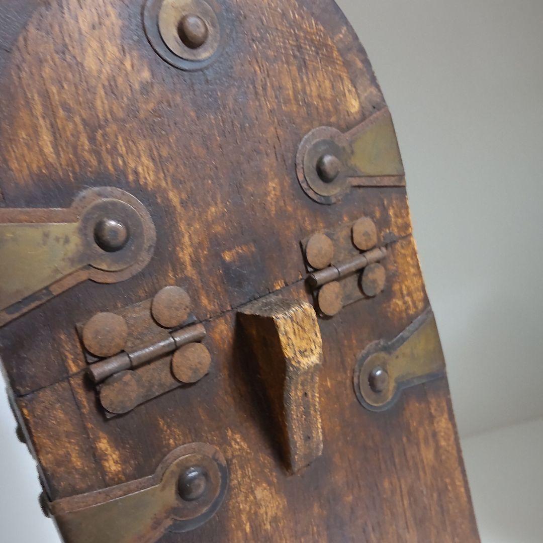 アンティーク 木製 ワイン ボックス 金具付き