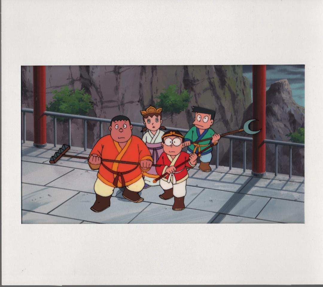 ドラえもん劇場版背景付きセル画額縁入り