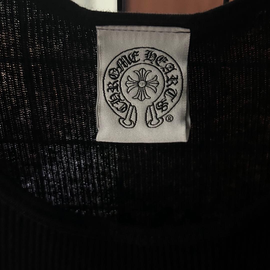 00s archive “Chrome Hearts” リブタンクトップ
