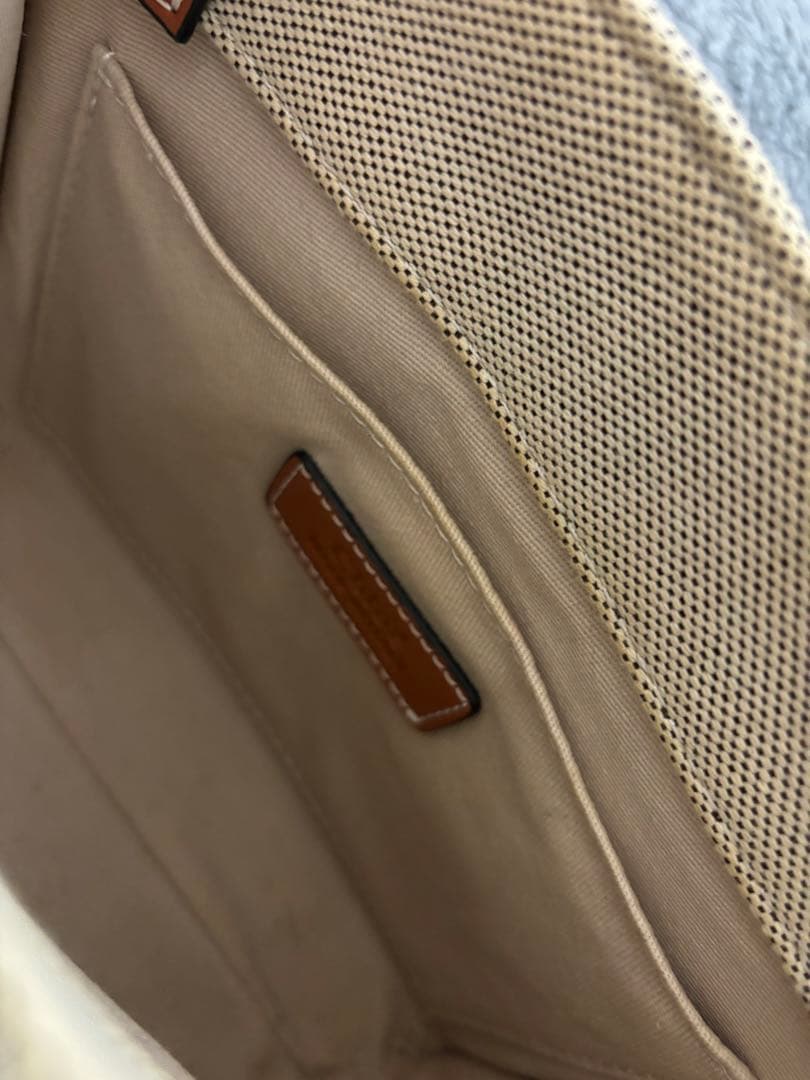 Chloé ストライプトートバッグ