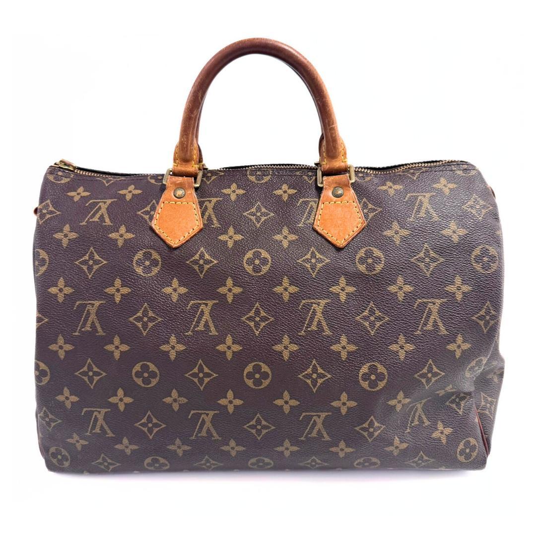 訳アリ☆ルイヴィトン モノグラム スピーディー35 ハンドバッグ ボストンバッグ